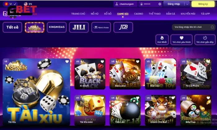 game bài Gnbet Các nhà phát hành game hợp tác với Gnbet